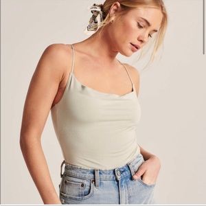 A&F Cowl Neck Bodysuit